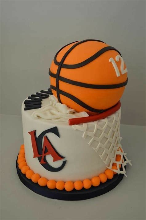 Basketball Cake Basketball Birthday Cake Basketball Cake Birthday Cake