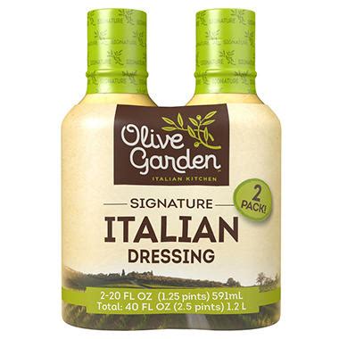 Olive garden delights guests with genuine italian dining experience. Olive Garden Signature Italian Dressing (20 oz. bottle, 2 ct.) - Sam's Club