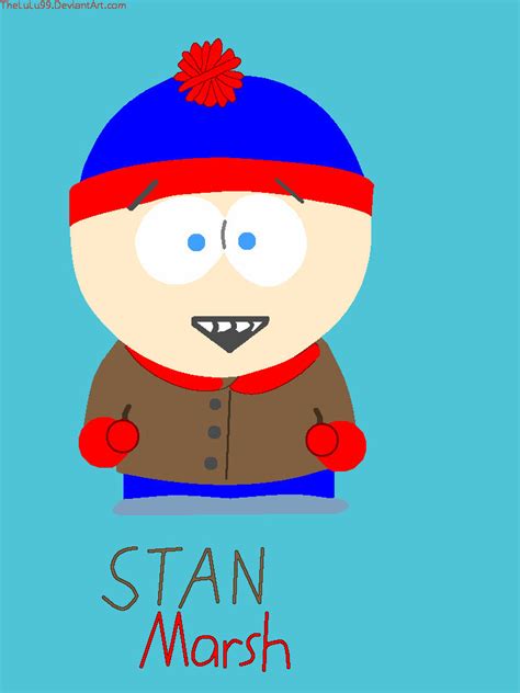South Park Stan Marsh Drawing By Thelulu99 On Deviantart