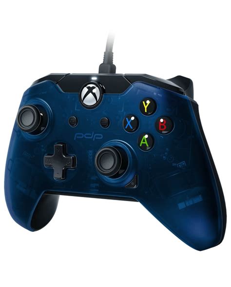 Pdp Xbox One Wired Controller Midnight Blue Mad Games