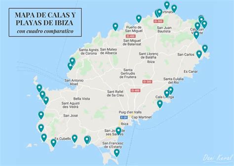 32 Mejores Playas De Ibiza Y Calas De Ibiza Mapa Y Fotos ⋆ Un Viaje