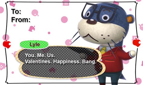 There are six designs inspired by the animal crossing series of games. What They Call Games: FTW: Animal Crossing Valentine's Day ...