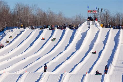 Montreal Snow Tubing Destinations Snow Tubing Montreal Parks Canada