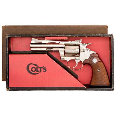 Colt Diamond Back Double Action Revolver Cowans Auction House The