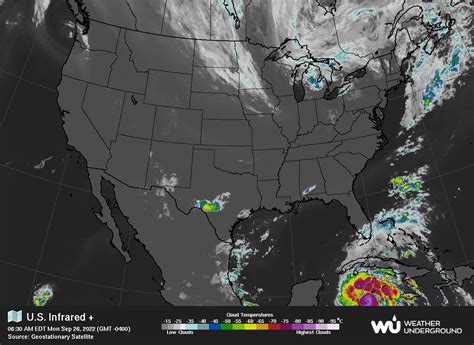 United States Infrared Satellite Satellite Maps Weather Underground