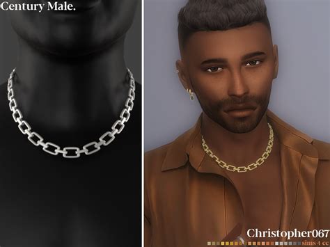 Century Necklace Male The Sims 4 Create A Sim Curseforge