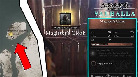 Magister S Cloak Superior Cloak Location Guide Assassin S Creed