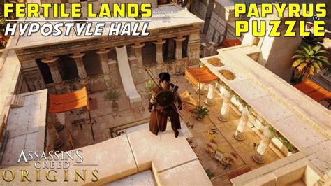 Fertile Lands Papyrus Puzzle Solution Treasure Location Assassin