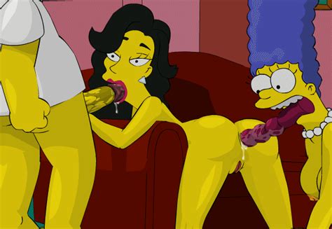 Post 1052728 Homer Simpson Julia Marge Simpson The Simpsons Animated