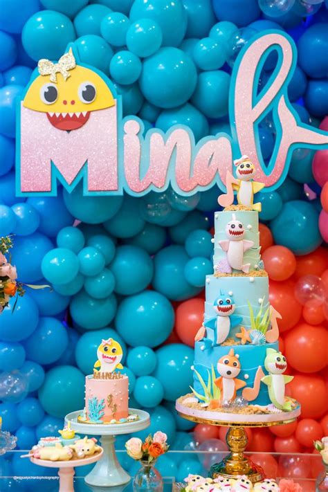 If you're still in two minds about baby shark birthday theme and are thinking about choosing a similar product, aliexpress is a great place to compare prices and sellers. Kara's Party Ideas Baby Shark Birthday Party | Kara's ...