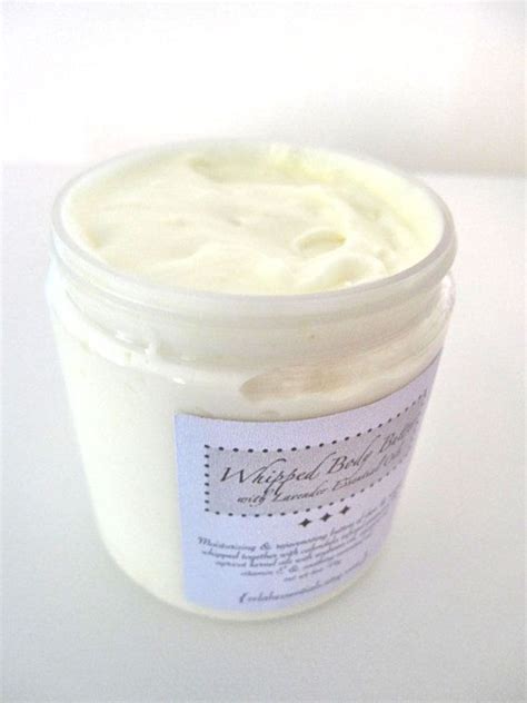 Whipped Body Butter Shea And Mango Butters With Lavender Etsy