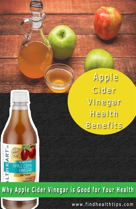 Apple Cider Vinegar Benefits Your Health Find Health Tips