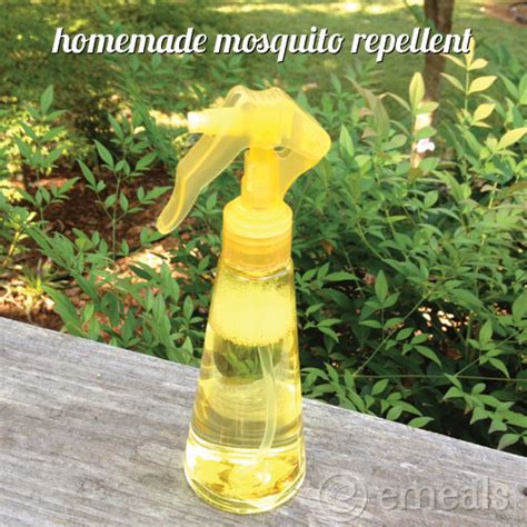 It does a good job of ridding the yard of mosquitos and also repels gnats as an added bonus. DIY Homemade Mosquito Repellent | The eMeals Blog