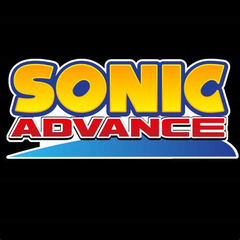 Sonic Advance Logo Recreation By Tyrannis1 On Deviantart