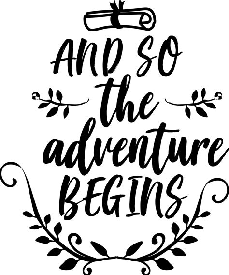 And So The Adventure Begins Graduation Free Svg File Svg Heart