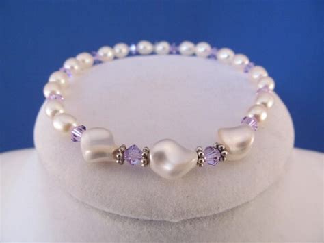 Pearl Birthstone Bracelet Junealexandrite