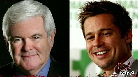 Gingrich Picks Brad Pitt To Play Him In A Movie Fox News Video