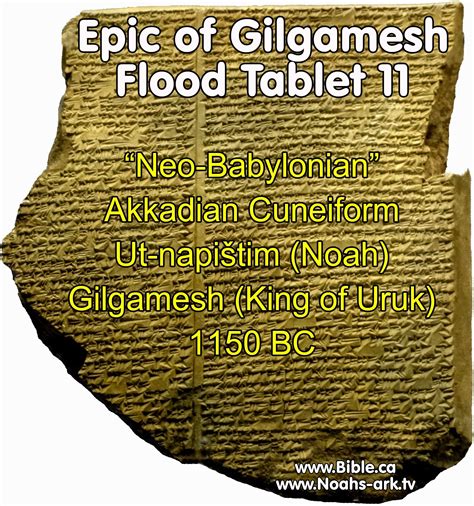 500 Flood Stories Prove Noahs Ark Is Real History Epic Of Gilgamesh