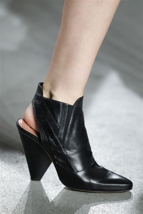 Derek Lam Black Leather Tarin Ankle Boot Black Leather Booties Boots