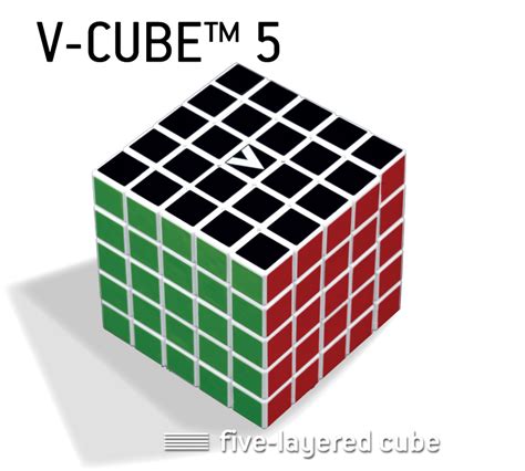 V Cube™ 5 V Classics Five Layered 4x4 5x5x5 Smooth Rotation Cube