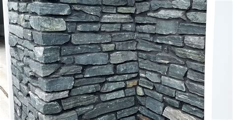 Black Frost Ledgestone Exterior Stone Veneer Buechel Stone Buechel Stone