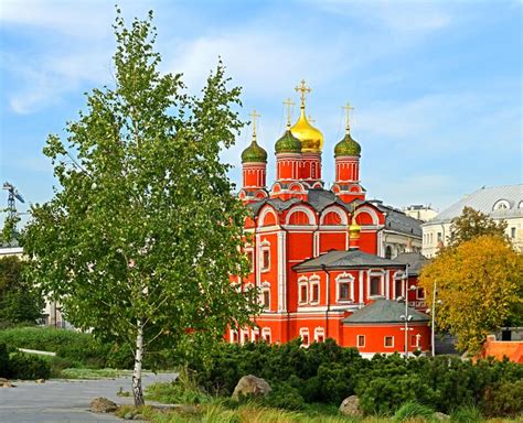 Cathedral Of Icon Of Mother Of God Of Sign In Zaryadye Landscape Park