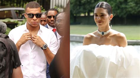 kylian and kendall psg superstar kylian mbappe spotted dancing with supermodel kendall jenner