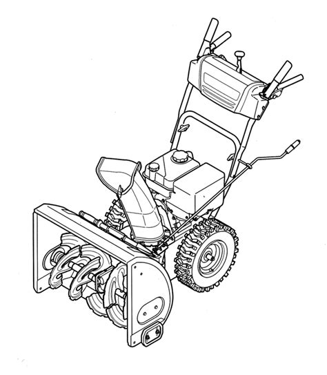 Snow Blower Coloring Pages Coloring Pages