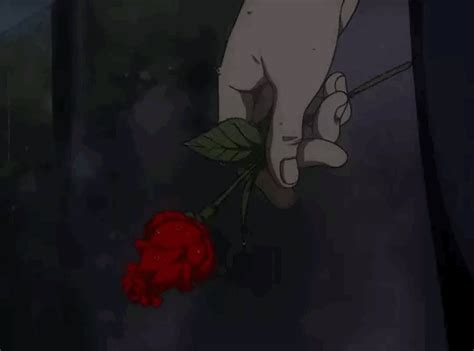 Imagen De Red Rose And  Aesthetic  Rosé Anime Aesthetic Anime