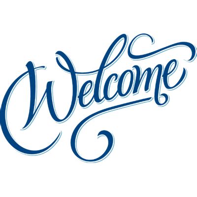 Welcome Text Sign Transparent Png Stickpng Welcome To The Group Welcome Images Words