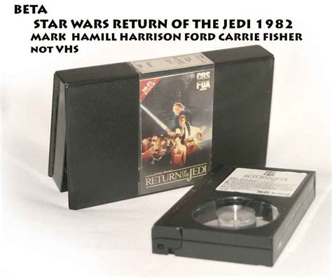 Star Wars Return Of The Jedi 1982 Beta Mark Hamill Harrison Ford Carrie