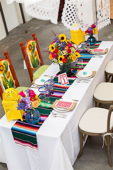How To Style A Mexican Themed Table Bespoke Bride Wedding Blog Mexican Party Theme Mexican