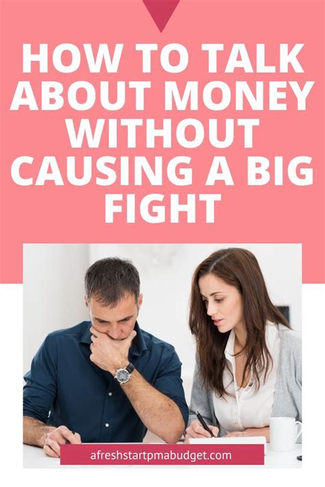 How To Talk About Money Without Causing A Big Fight Help Save Money
