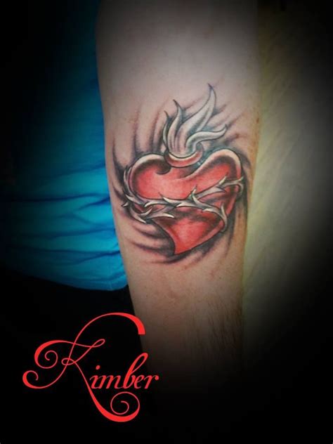 Heart On Fire Tattoo Fire Tattoo Fire Heart Tattoo Artists