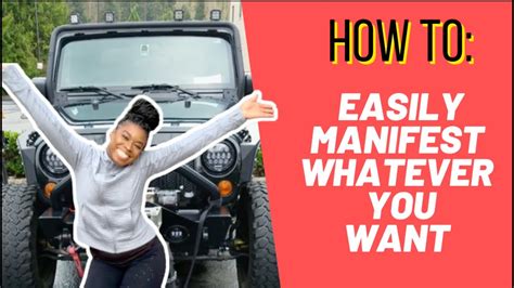 6 Simple Steps To Manifest Whatever You Want Manifesting Made Easy