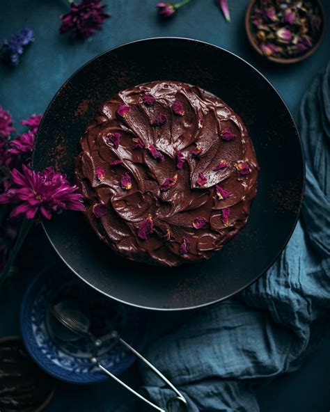 Chocolate Rosewater Cake Gluten Free — Cupcakeree