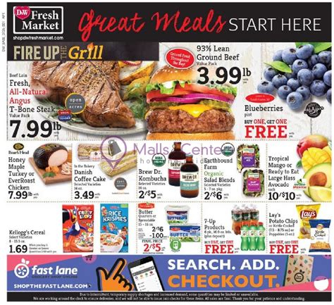 Dandw Fresh Market Weekly Ad Sales And Flyers Specials Mallscenters