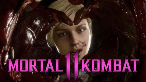 Mk11 Cassie Cage Heart Fatality 2nd Fatality On Kano Youtube