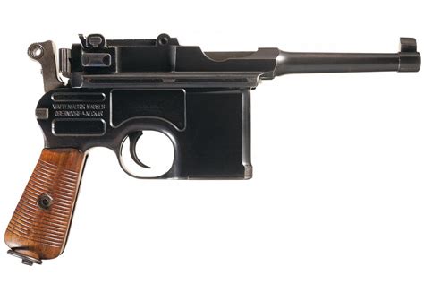 Late Post World War Ii Model 1896 Mauser Bolo Semi Automatic Pistol