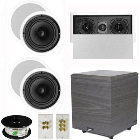 Today is the age of minimalism. 5.1 Home Theater 8" Ceiling Speakers with Center 10 ...
