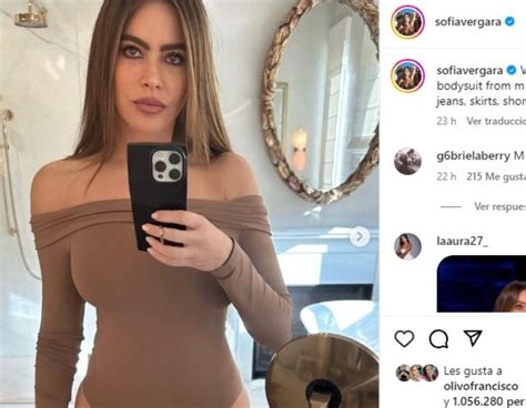 Sofía Vergara presume bodysuit nude ideal para mayores de 50