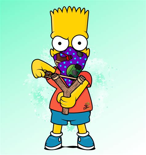 Bart Simpson Png Photo Background Bart Simpson Drinking Squishee 895