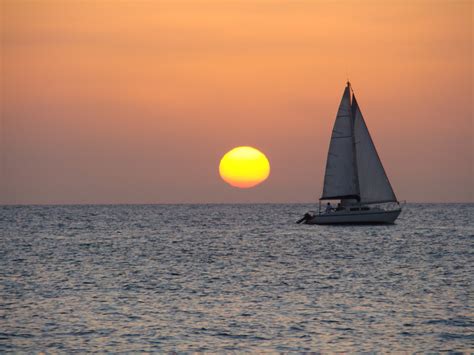 Kostenlose Foto Meer Wasser Ozean Horizont Himmel Sonne