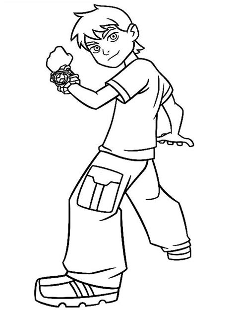 Https://tommynaija.com/coloring Page/ben 10 Coloring Pages Printable