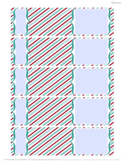 We all cannot wait for christmas and the holidays! Free Printable Holiday Address Labels | Free printable ...