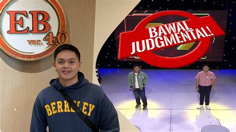 Ang Pagsali Ko Sa Bawal Judgmental Sa Eat Bulaga Youtube