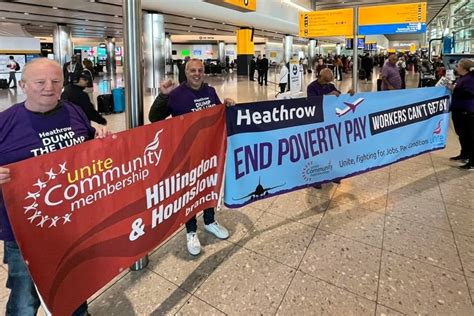 Was Heathrow Strike Picket Called Off For Coronation Socialist Worker