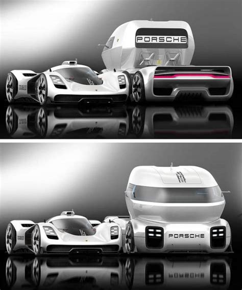 Unique Futuristic Porsche Gt Vision Truck Design Icreatived