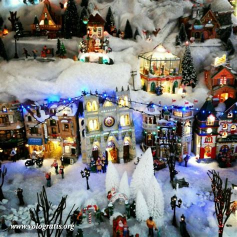 Winter Wonderland Christmas Village Beautiful Christmas Christmas