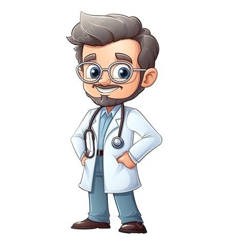 Médico Personaje De Dibujos Animados Png Dibujos Médico Dibujos